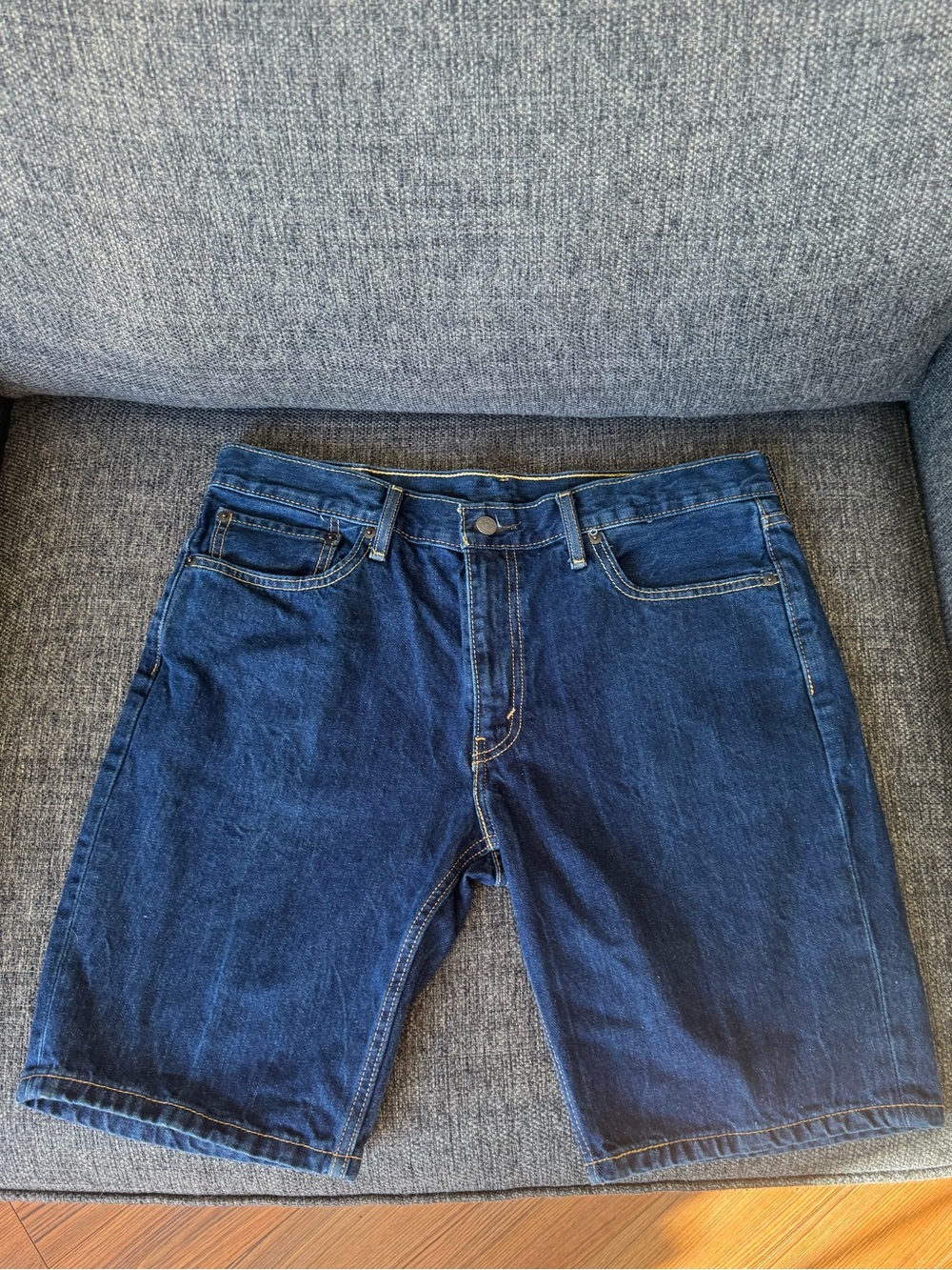 Levi's 511 Denim Shorts Dark Wash